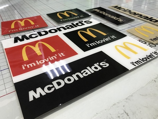 Объемные, силиконовые наклейки