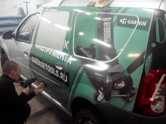Брендирование для компании Гараж Тулс