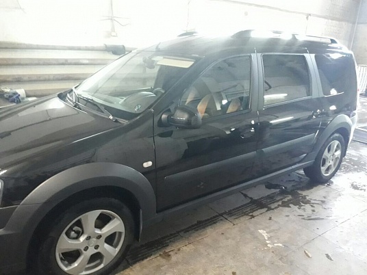 Реклама на автомобиль лада ларгус. Евро краски