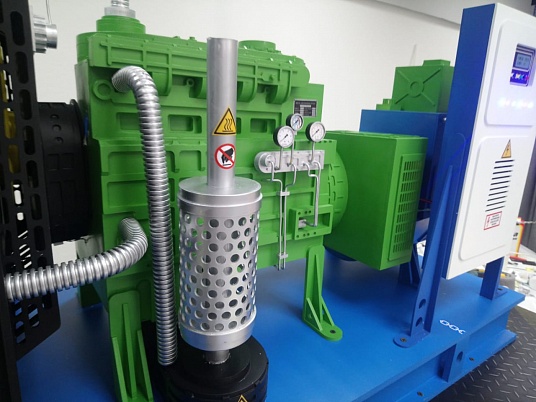 Макет дизельной электростанции