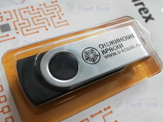 Гравировка на флешке