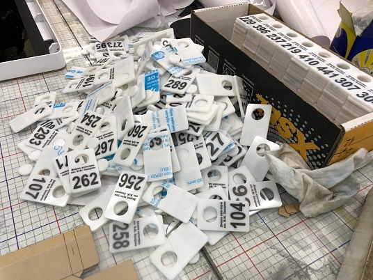 Изготовление бирок