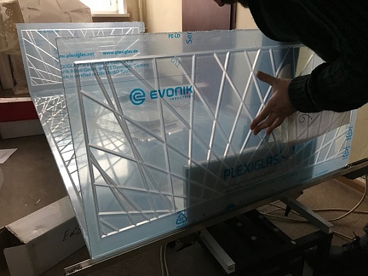 Гибка оргстекла