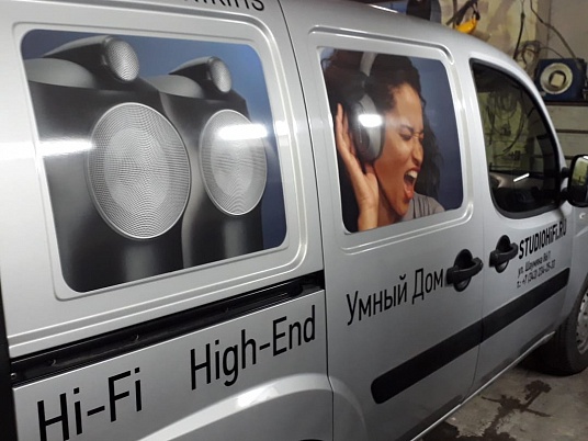 Брендирование автомобиля Fiat